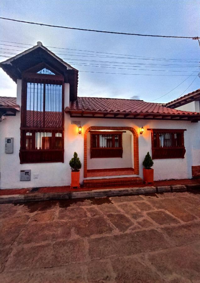 Apartahotel Saquenzipa Villa de Leyva Dış mekan fotoğraf