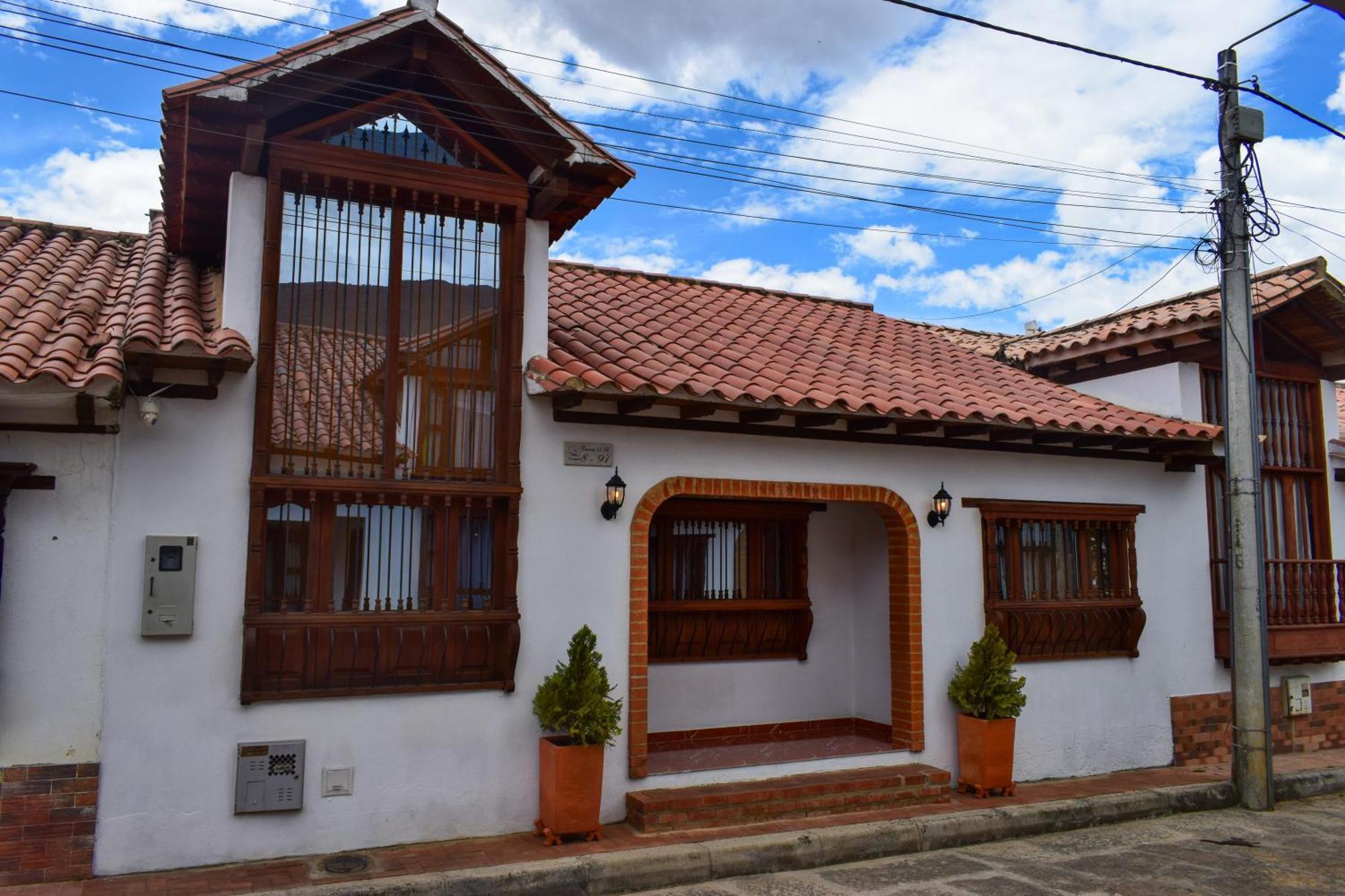 Apartahotel Saquenzipa Villa de Leyva Dış mekan fotoğraf