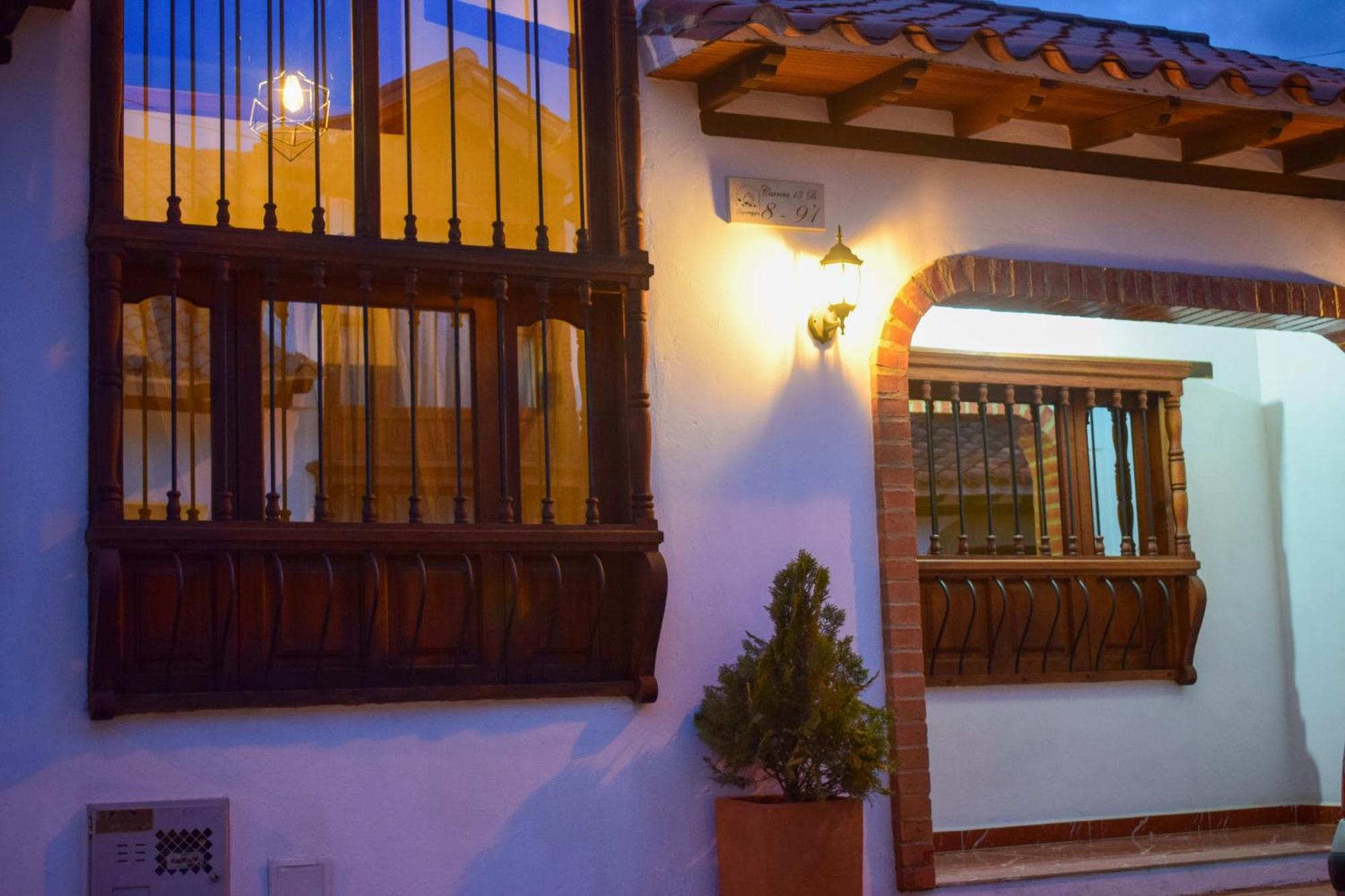 Apartahotel Saquenzipa Villa de Leyva Dış mekan fotoğraf